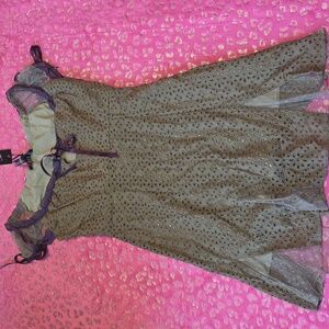 dELiA*s dress in olive & purple